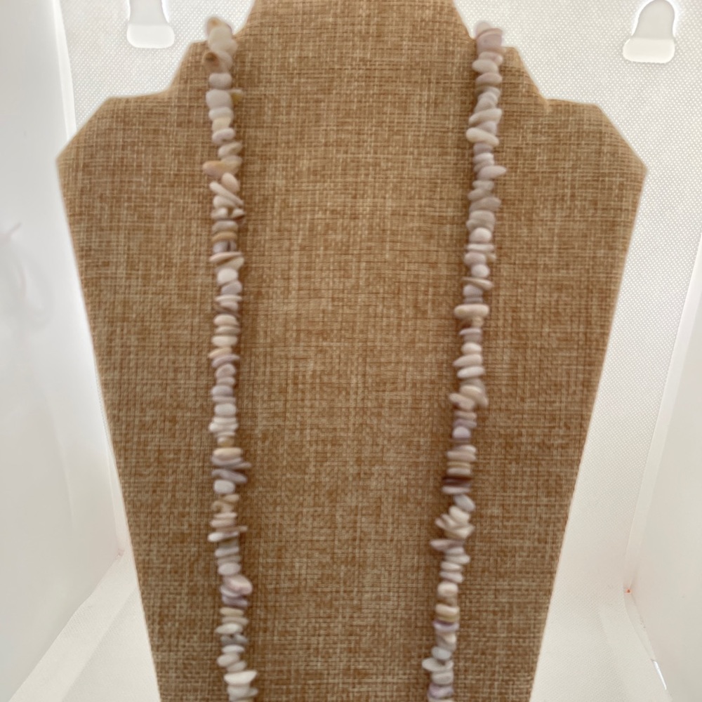 Shell Long Necklace - image 4